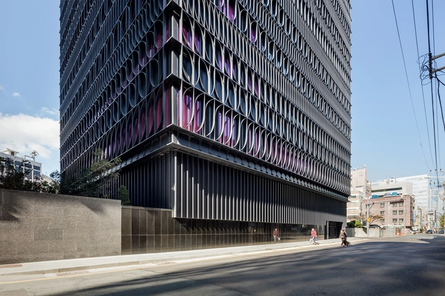 釜山兴国大厦 / Mecanoo - 建筑图, 办公设施, 表皮