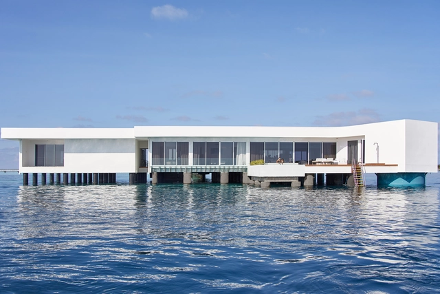 Muraka Undersea Residence  / Yuji Yamazaki Architecture - Exterior Photography, Hospitality Architecture, Facade