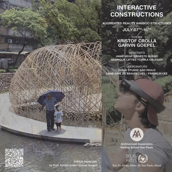 Inscrições abertas para a AA Visiting School São Paulo 2022 - Interactive Constructions - Imagem de Destaque