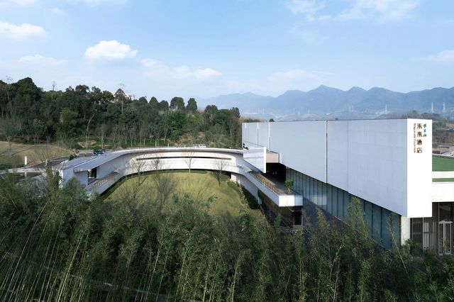 重庆两江协同创新区融合创新中心 / 上海都设营造建筑设计事务所 - 建筑图, 办公设施, 拱