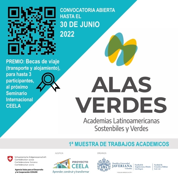 Alas Verdes / Academias Latinoamericanas Sostenibles y Verdes: 1ª Muestra de trabajos académicos - Imagen Principal