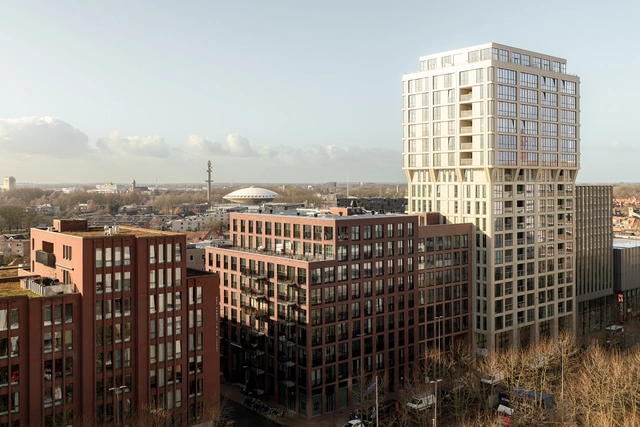 S-West Complex / Orange Architects - Exterior Photography, Mixed Use Architecture, Facade, Cityscape