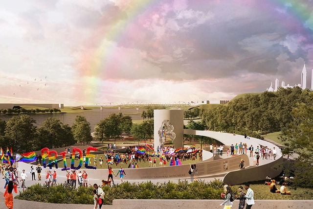 雷雨云， ‘加拿大 LGBTQ2+ 国家纪念碑’中标方案公布 - 主图