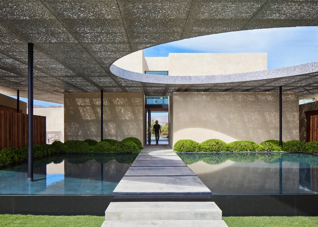 Madison Desert Club / Kovac Design Studio - Fotografía exterior, Casas, Jardín, Fachada, Iluminación