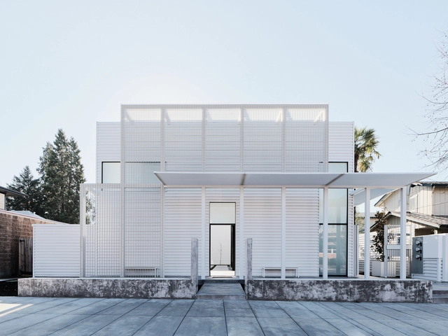 Casa 212 Tucker / Stanley Saitowitz | Natoma Architects - Fotografía exterior, Casas, Fachada, Puerta
