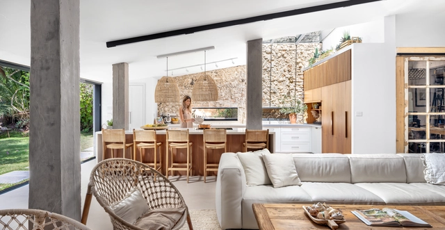 Carmel Coast House / DARchitecture - Interior Photography, Renovation, Table, Lighting, Chair