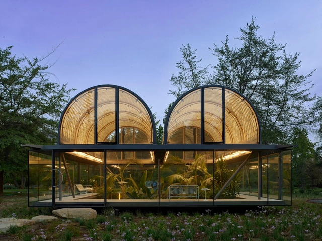 Glass House / Max Núñez - Exterior Photography, Pavilion, Facade, Arch