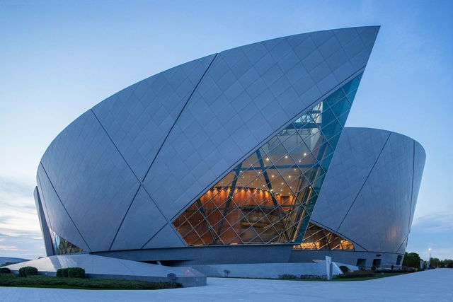 郑州大剧院 / 哈尔滨工业大学建筑设计研究院 - 建筑图, 剧院, 表皮