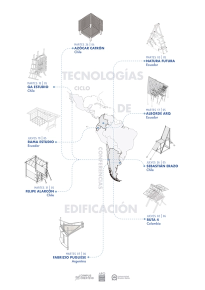 Ciclo de conferencias Tecnologías de Edificación: Prácticas Latinoamericanas - Imagen Principal