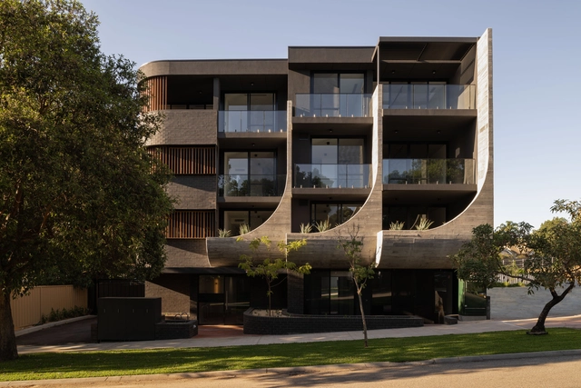 95 Evans Street Residential Building  / MJA Studio - Exterior Photography, Apartments, Facade