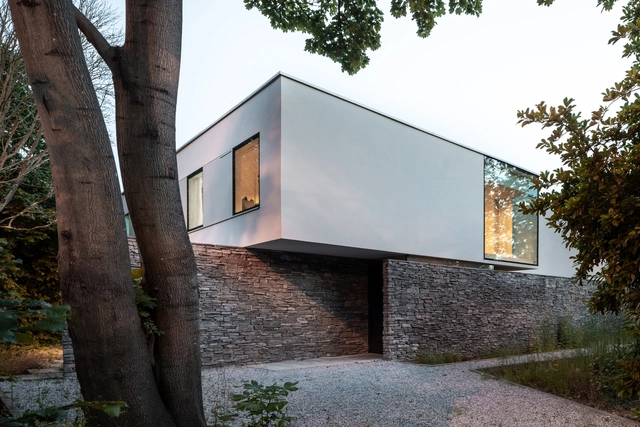 Casa Nathos / Edouard Brunet + François Martens - Fotografía exterior, Casas, Fachada