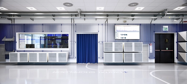 CIM 4.0 Digital Pilot Line / Calibro Zero - Drawings, Offices, Facade