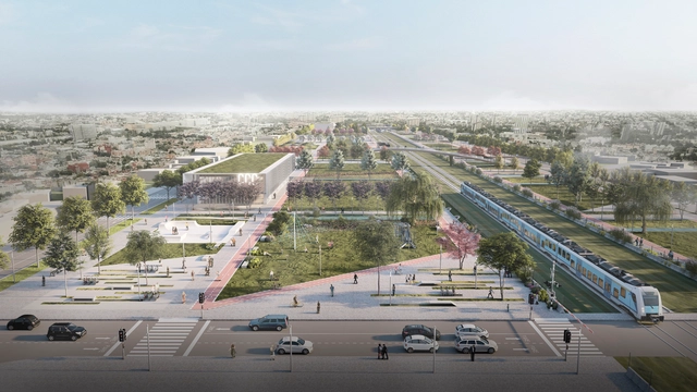 Conoce el proyecto ganador para el Polo Ferro Cultural y Archivo General Ferroviario de la Estación Francisco Álvarez en Buenos Aires - Imagen Principal