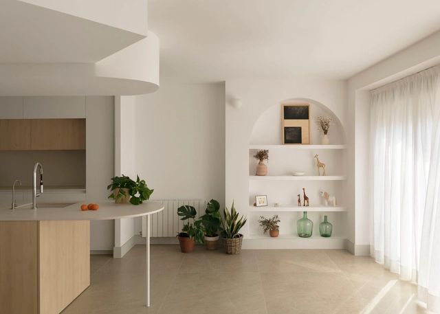 Home in Al Palau Square / Piano Piano Studio - Interior Photography, Houses, Sink, Countertop, Table