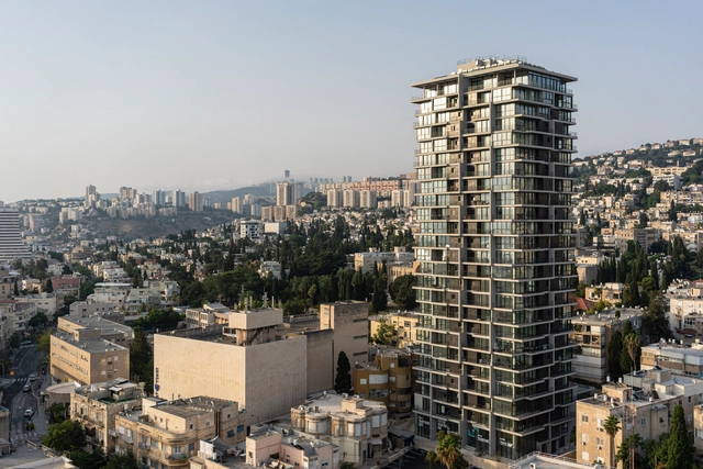 Ahad Ha’am Tower / Bar Orian Architects + Schwartz Besnosoff Architects - Exterior Photography, Residential