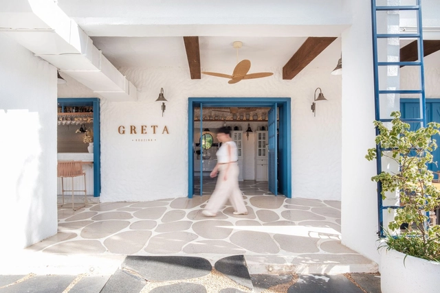 Restaurante Greta Kouzina / Babel Arquitetura - Fotografia de Interiores, Restaurante, Arco, Fachada