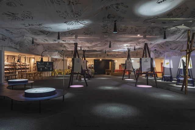 Yemail Arquitectura diseña un pabellón para la Feria Internacional del Libro de Bogotá 2022 - Imagen Principal