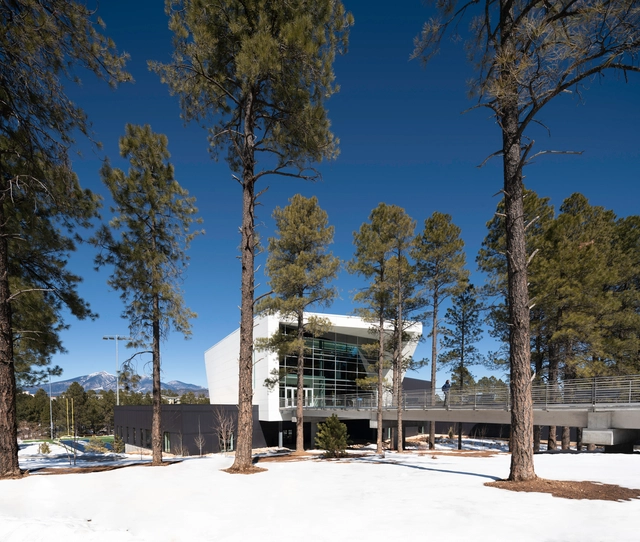 Northern Arizona University Student-Athlete High Performance Center / DLR Group - Exterior Photography, Training Facility, Facade