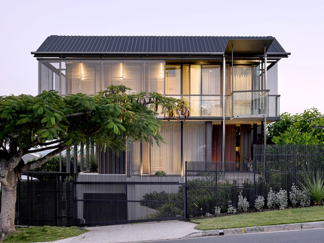 East Room House / Loucas Zahos Architects - Exterior Photography, Houses, Fence, Facade, Door