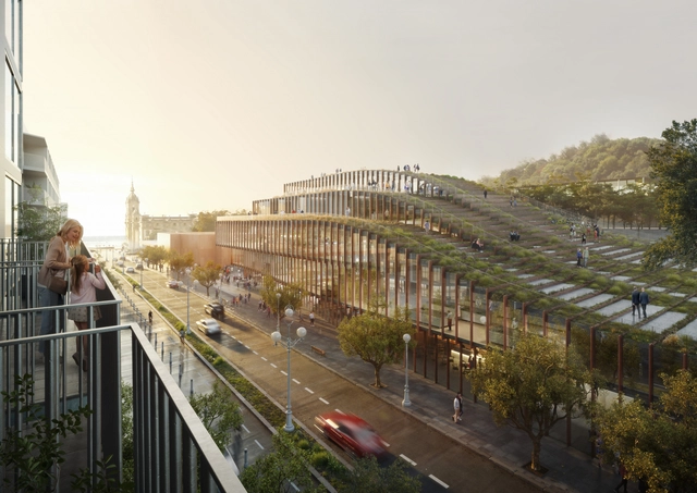BIG diseña propuesta para centro de investigación e innovación culinaria en San Sebastián, España - Imagen Principal