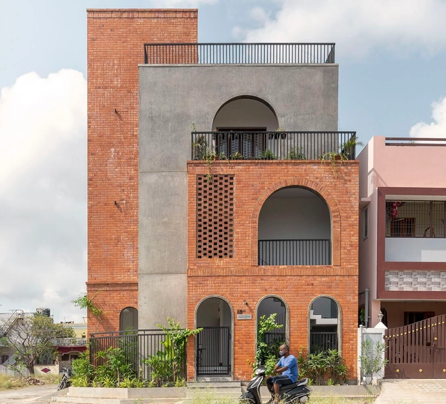 Archiabode The House of Arches / D.L.E.A - Exterior Photography, Houses, Facade, Arch, Arcade
