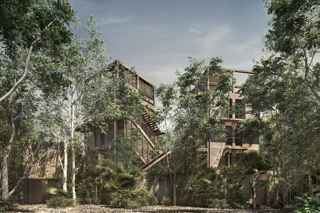 Grupo UKI y Luis Alderete presentan proyecto de villas en la selva de Tulum - Imagen Principal