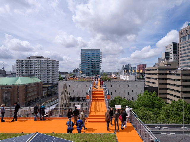 MVRDV 新作：鹿特丹屋顶步道 - 主图