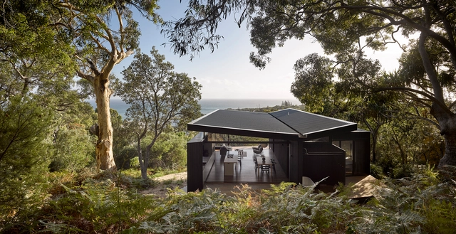 Baker Boys Beach House / refresh*design - Exterior Photography, Houses, Door, Facade, Forest