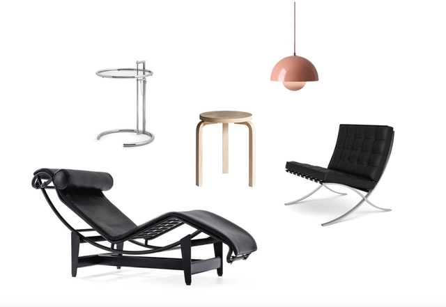 5 diseñadores icónicos y sus muebles: Aalto, Gray, Le Corbusier, Van der Rohe y Panton - Imagen Principal