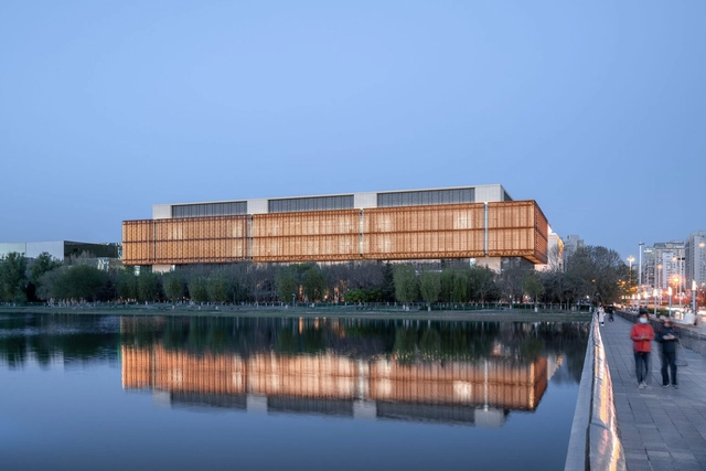 中国工艺美术馆、中国非物质文化遗产馆 / gmp 建筑事务所 - 建筑图, 博物馆