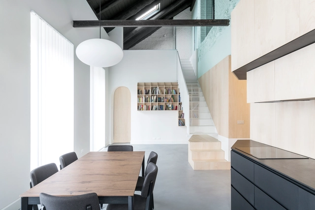 Luzzatti Home Refurbishment / Balance Architettura [BLA] - Interior Photography, Houses, Table, Lighting, Chair