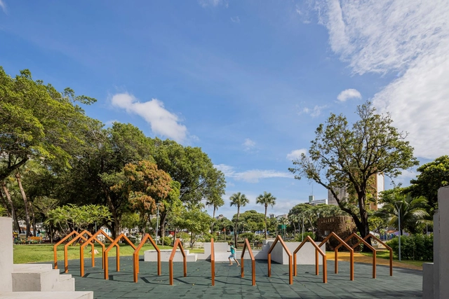 Requalificação Urbano-Arquitetônica do Parque da Liberdade – Cidade da Criança / Yuri Nobre Arquitetura & Urbanismo - Fotografia de Exterior, Parque, Jardim, Cadeira, Costa