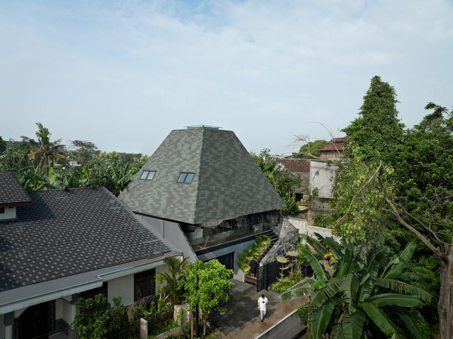 米仓之家 / K-Thengono Design Studio - 建筑图, 独立住宅, 花园, 表皮