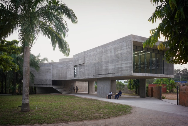 Nubuke Extended / nav_s baerbel mueller + Juergen Strohmayer - Exterior Photography, Cultural Center, Facade