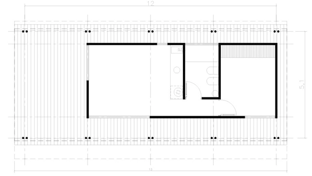 Casas argentinas con menos de 100 m2: 40 ejemplos en planta - Imagen Principal