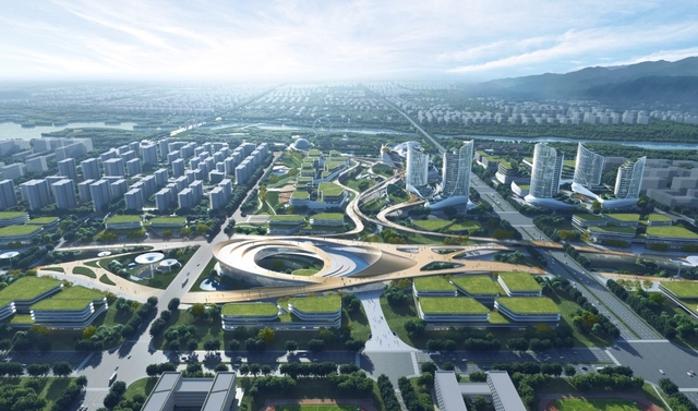 北京昌平新城东区中心区城市设计方案征集竞赛！中粮地产+中国中元+青岛沿海获胜 - 主图