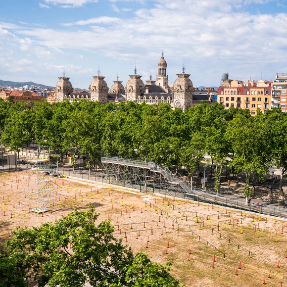 Memoria Cronotópica: una instalación para reflexionar sobre las arquitecturas pasadas y futuras de Barcelona - Imagen Principal