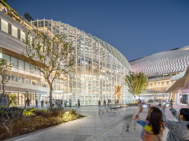 重庆约克郡光环购物公园  / PHA湃昂国际建筑设计 - 建筑图, 购物中心, 表皮