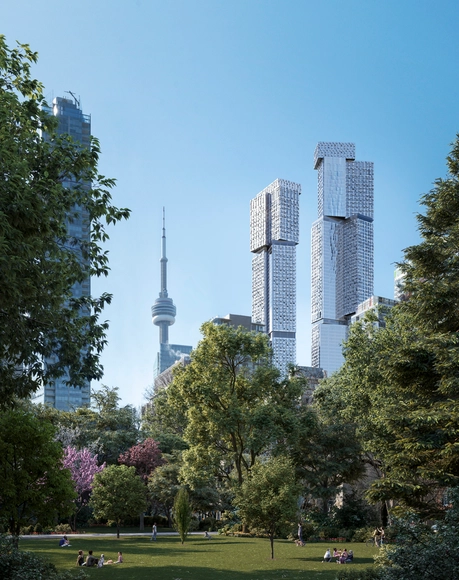 Frank Gehry divulga imagens da sua primeira torre residencial no Canadá - Imagem de Destaque
