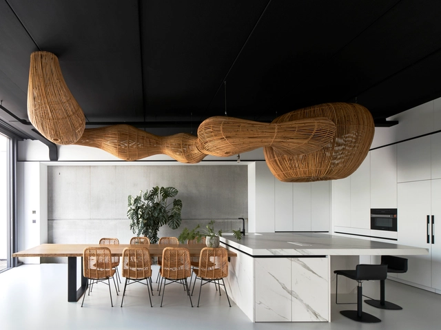 A Factory Face Lift / Enter Projects Asia - Interior Photography, Offices Interiors, Kitchen, Table, Chair, Countertop