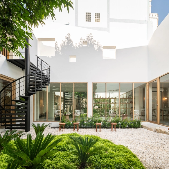 Risu 咖啡馆 / ForX Design Studio - 建筑图, 独立住宅, 花园, 表皮