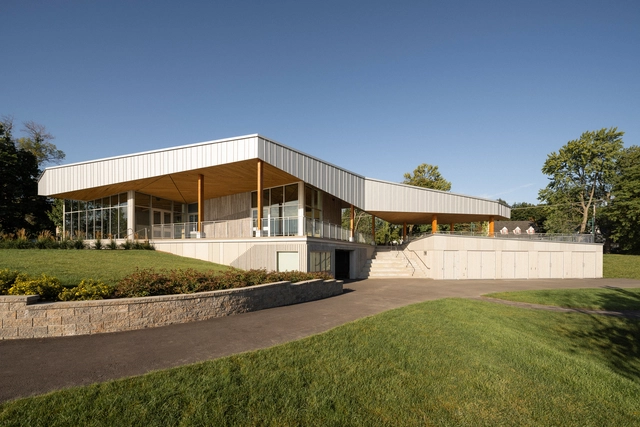 Centro Náutico de Baie-de-Valois  / ADHOC architectes + Prisme Architecture - Fotografía exterior, Comunidad