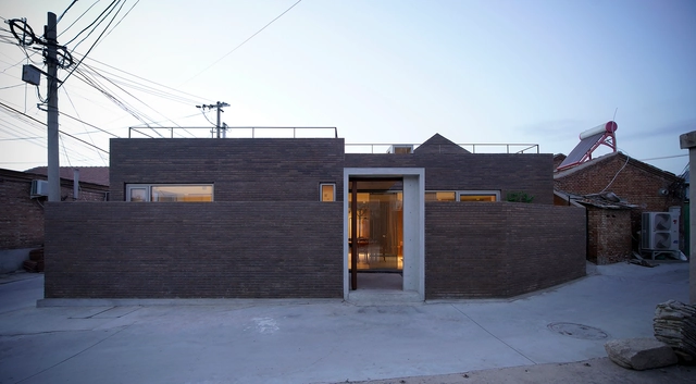 三代家庭住宅 / 即作建筑  - 建筑图, 独立住宅, 门, 表皮