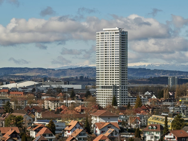 Bäre 中心塔 / Burkard Meyer Architekten - 建筑图, 酒店, 表皮, 城市