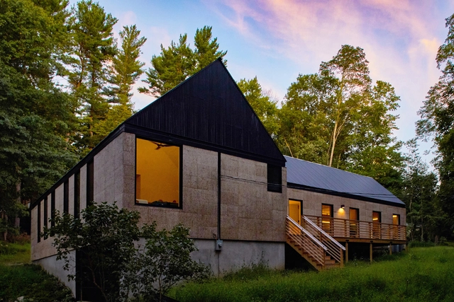 软木之家, Cork Haven 住宅改造 / Multitude Studio - 建筑图, 独立住宅, 表皮, 森林