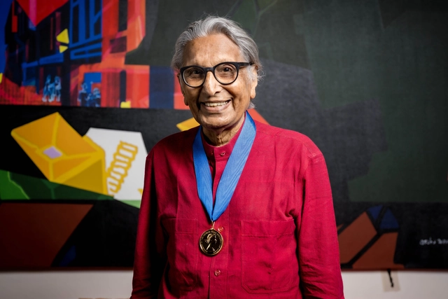 Balkrishna Doshi recebe a RIBA Royal Gold Medal 2022 - Imagem de Destaque