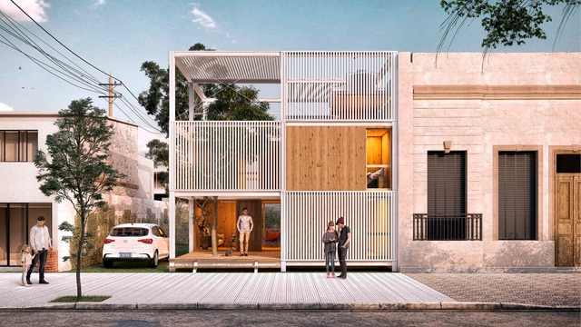 V.I.S.U.S, un prototipo de Vivienda Innovativa Social Urbana y Sustentable en Argentina - Imagen Principal