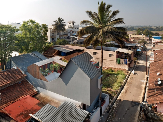House with Different Roofs / RC Architects India - Exterior Photography, Houses
