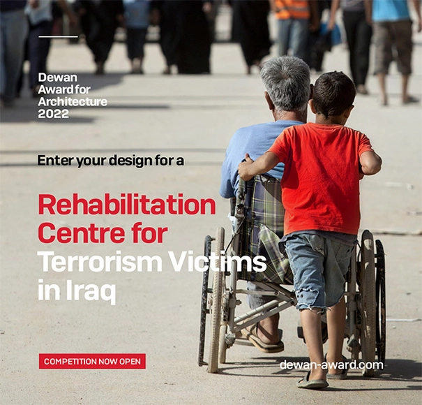 Open Call: Dewan Award for Architecture 2022 | REHABILITATION CENTRE FOR TERRORISM VICTIMS IN IRAQ - Featured Image