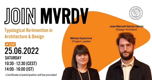 MVRDV TO LECTURE ON Typological Re-Invention in Architecture & Design - Featured Image